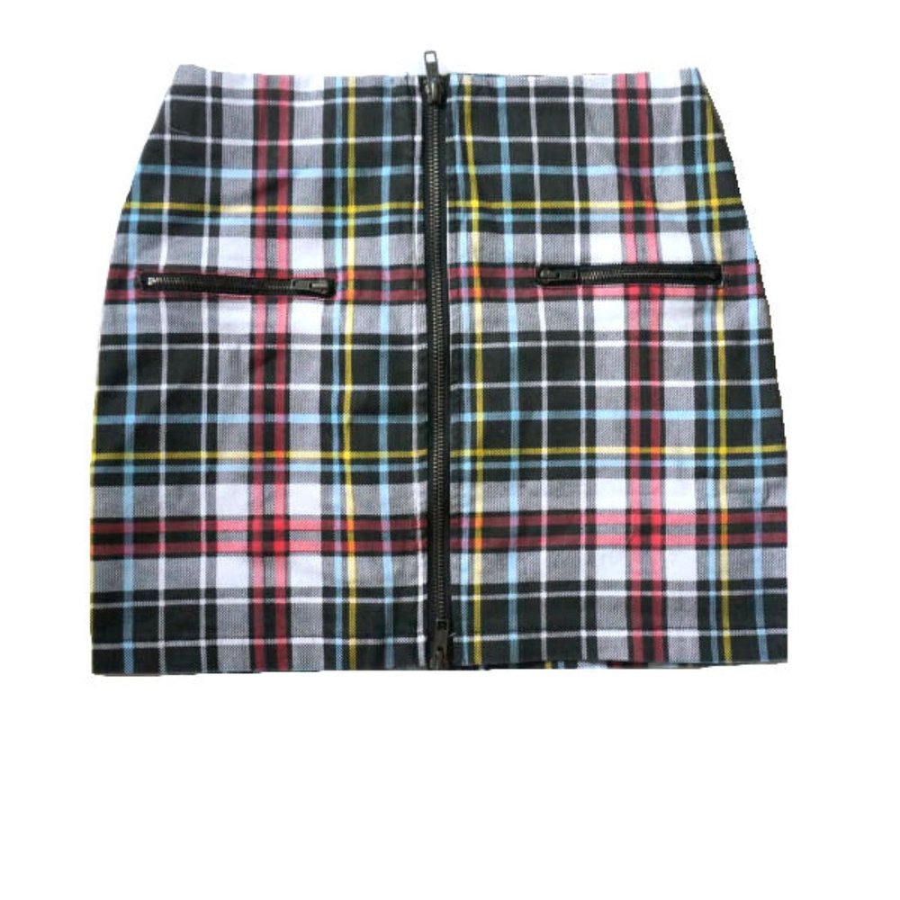 NEW Ragdoll & Rocket Girls Mini Skirt Zipper Front & Pocket 10 12 lk‎ 8 10 Check